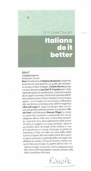 BRAT - L'estate eterna . CD