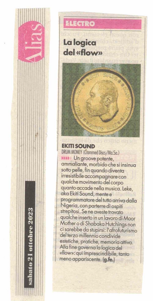 EKITI SOUND - Drum Money . LP