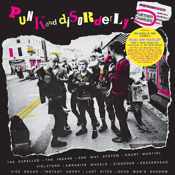 V. A. - Punk and Disorderly VOL. 2 - Further Charges . LP