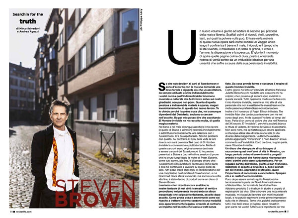 STEVEN BROWN - El Hombre Invisible . CD