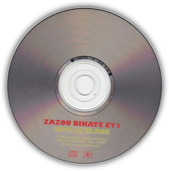 HECTOR ZAZOU BIKAYE CY1 Noir et Blanc . CD