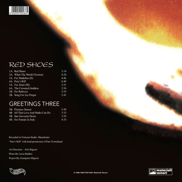 THE DURUTTI COLUMN - Red Shoes . LP
