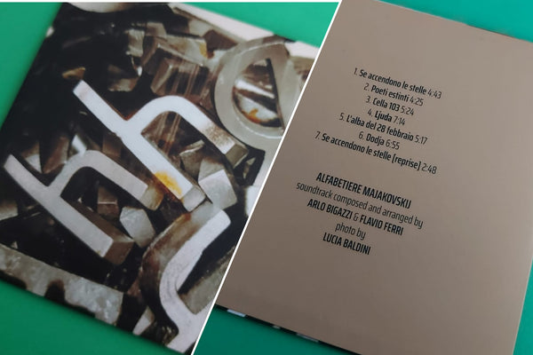 ARLO BIGAZZI . CHIARA CAPPELLI - Majakovskij project - LUCIA BALDINI / ARLO BIGAZZI / FLAVIO FERRI - Alfabetiere Majakovskij! . Book+CD