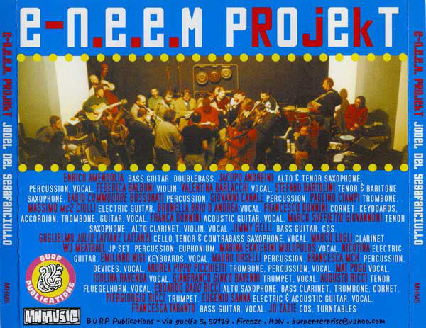 E-N.E.E.M. PROJEKT- Jodel Del Segafanciullo . CD