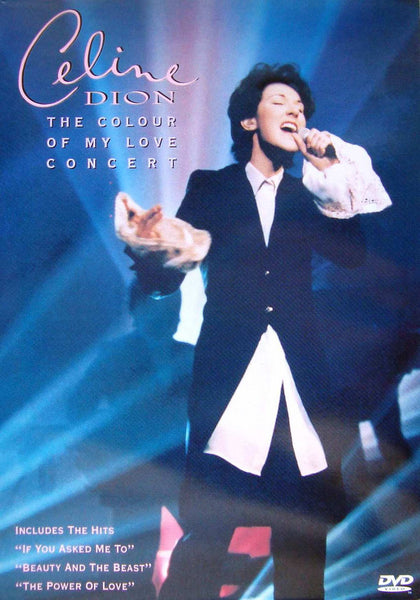 CELINE DION - The Colour Of My Love Concert . DVD