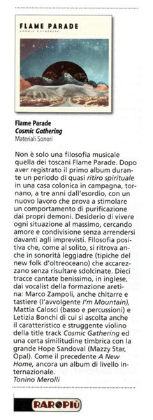 FLAME PARADE - Cosmic Gathering . CD