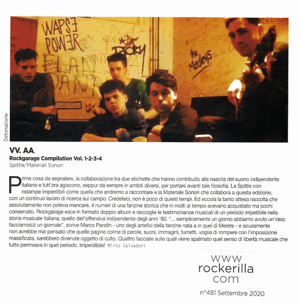 V. A. - Rockgarage Compilation Vol. 1-2-3-4 . 2LP