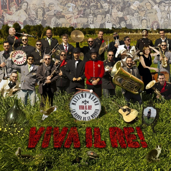 MASSIMO DONNO & LA BANDA DE LU MBROIA - Viva il Re . CD+BOOK