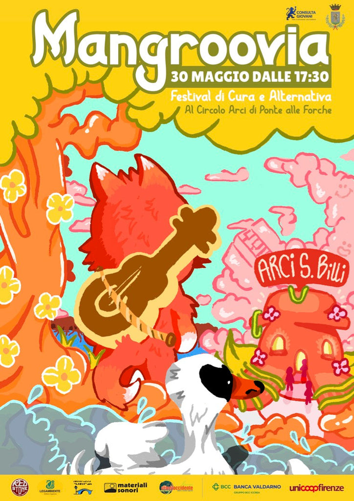 Mangroovia! cura e alternativa - i giovani, l’ambiente, la musica al Circolo ARCI di Ponte Alle Forche > 30.05.2026