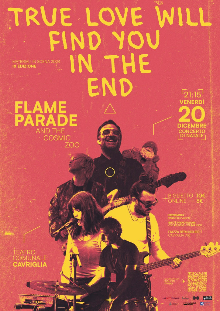 Speciale Concerto di Natale dei FLAME PARADE al Teatro Comunale di Cavriglia > 20.12.2024.