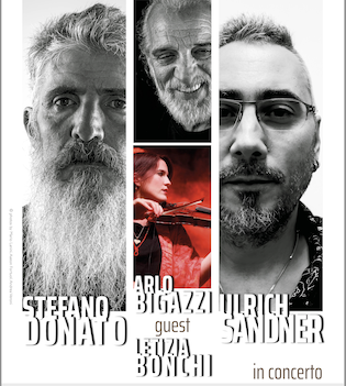 STEFANO DONATO e ULRICH SANDNER con ARLO BIGAZZI: "Le Canzoni dallo Scaleo" + "Field [A Western Soundtrack]" live!