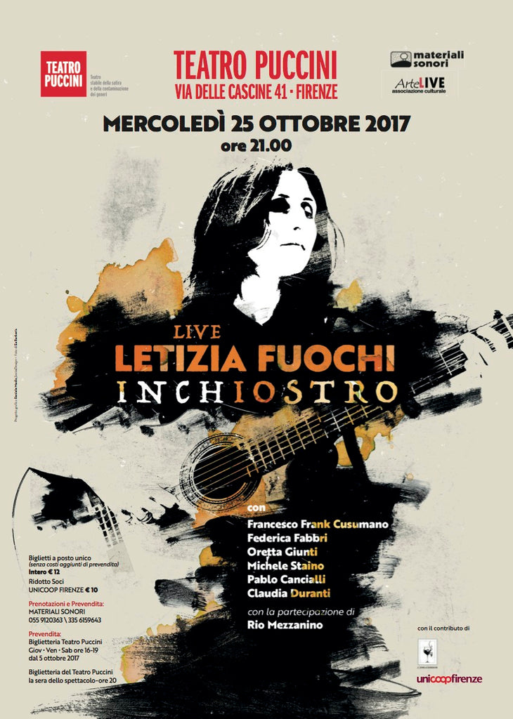 LETIZIA FUOCHI in concerto - FIRENZE > 25.10.2017