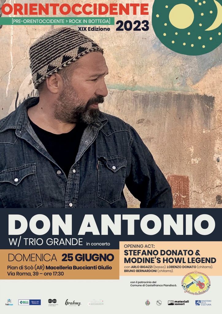 Seconda Anteprima Orientoccidente 2023 > DON ANTONIO a Piandiscò > 25.05.2023 - ore 17.30