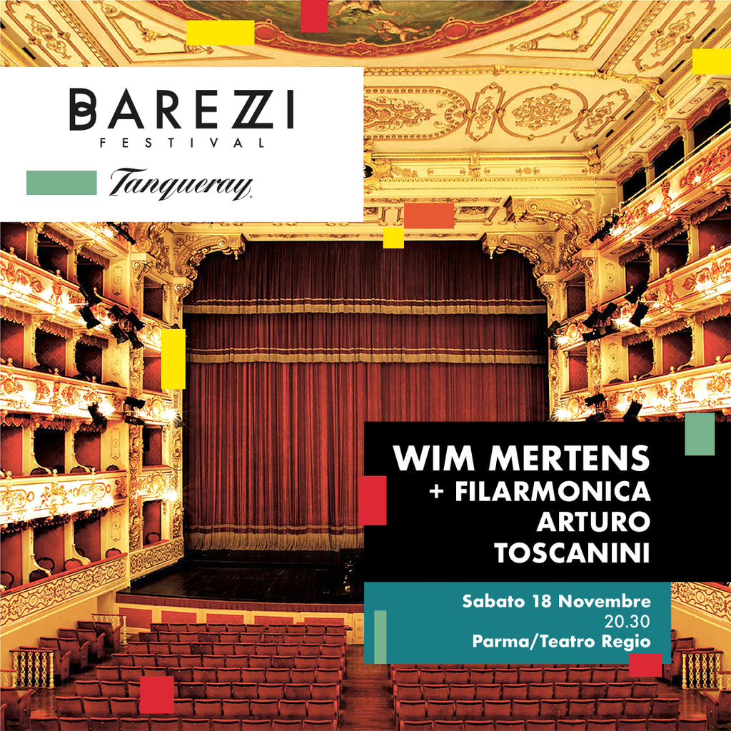 Materiali Sonori Concerti: WIM MERTENS & ORCHESTRA TOSCANINI DI PARMA > PARMA 18.11.2017