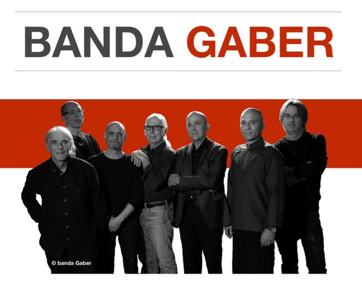 Materiali Sonori Concerti: la BANDA GABER, uno straordinario omaggio a Giorgio Gaber!