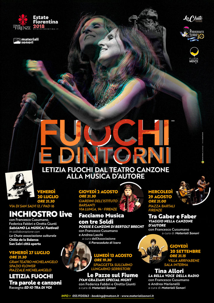 Letizia Fuochi protagonista di "Fuochi e dintorni" - Estate Fiorentina 2018