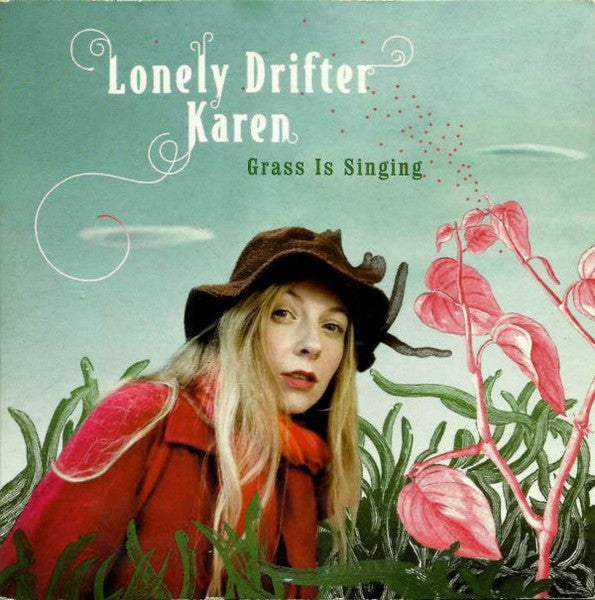 LONELY DRIFTER KAREN - Grass Is Singing . CD sleeve