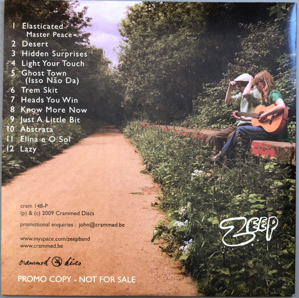 ZEEP - People & Things . CD sleeve