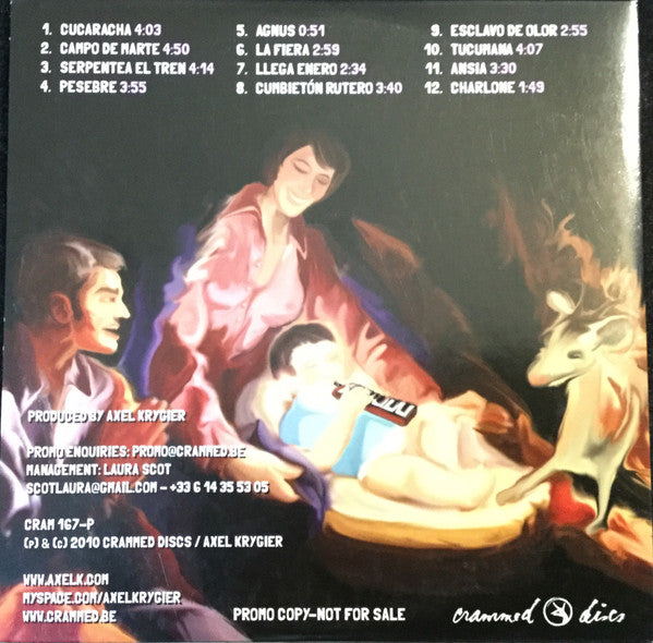 AXEL KRYGIER - Pesebre . CD promo