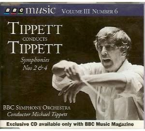 MICHAEL TIPPETT - Tippett conducts Tippett . CD