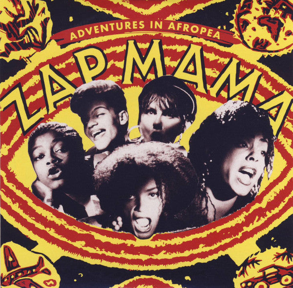 ZAP MAMA - Adventures In Afropea . CD sleeve