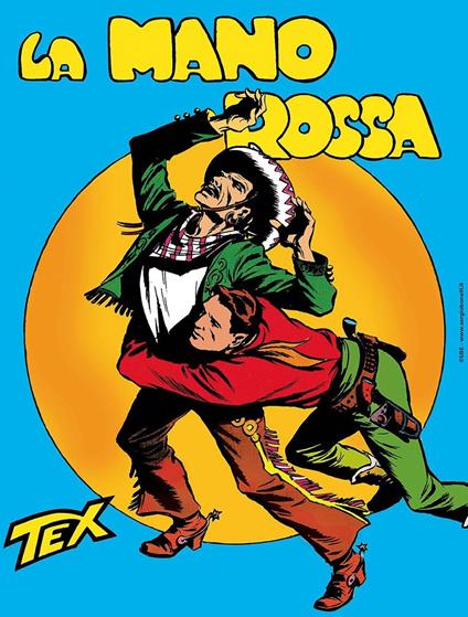 Tex - La Mano Rossa . Bk