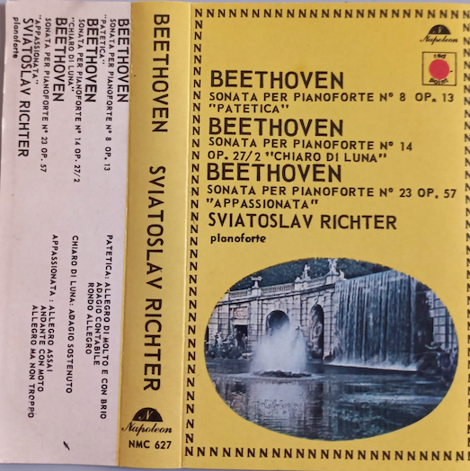 SVIATOSLAV RICHTER - Beethoven . MC