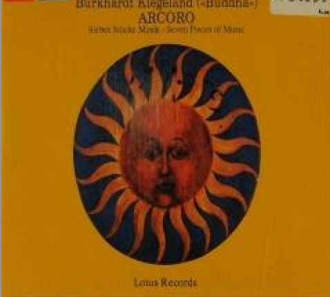 BURKHARDT KIEGELAND - Arcoro . 2CD