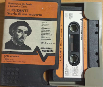 GIANFRANCO DE BOSIO / LUDOVICO ZORZI . Il Ruzante . Mc