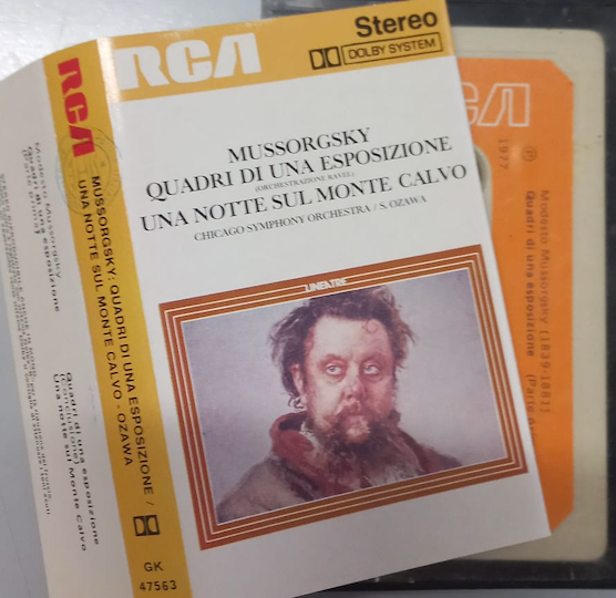 MODEST P. MUSSORGSKY - Quadri di una esposizione . MC