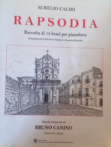 AURELIO CALIRI - Rapsodia . Score
