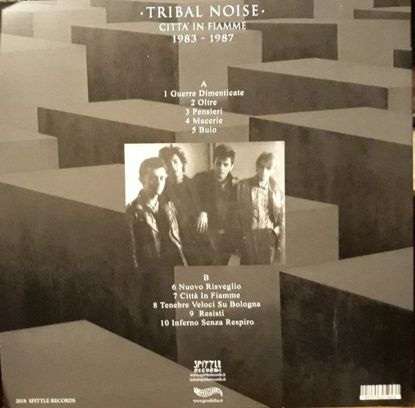 TRIBAL NOISE - Città in fiamme . LP + CD