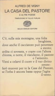 ALFRED DE VIGNY - La casa del pastore e altre poesie . Book