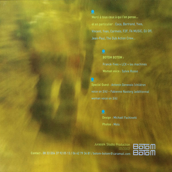 BOTOM BOTOM - [Peace, Unity, Love, Heaving Fun And Computers] . CD