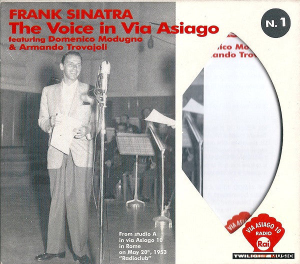 FRANK SINATRA - The Voice in Via Asiago . CD