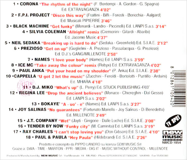 VARIOUS - Anni 90 Parte II . CD