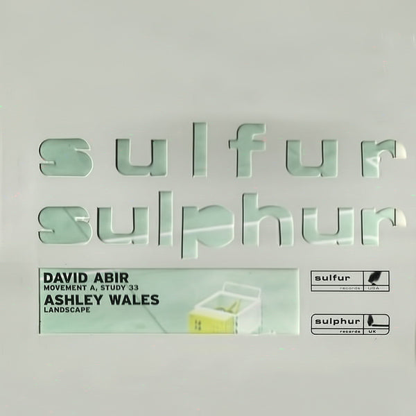 DAVID ABIR - Movement A, Study 53 / ASHLEY WALES - Landscape . CD