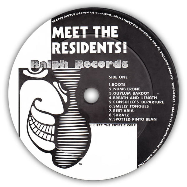 THE RESIDENTS – Meet The Residents . LP . Label A
