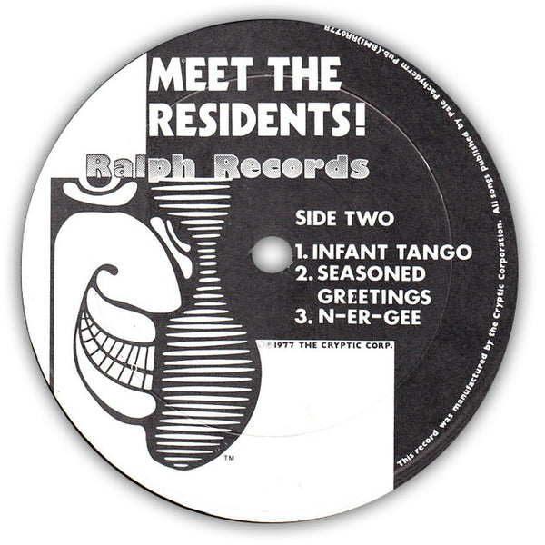 THE RESIDENTS – Meet The Residents . LP . Label B