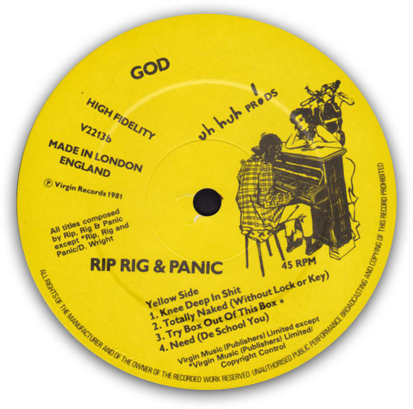 RIP RIG + PANIC – God . 2LP