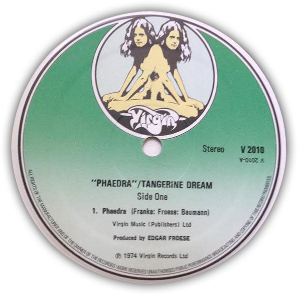 TANGERINE DREAM – Phaedra . LP