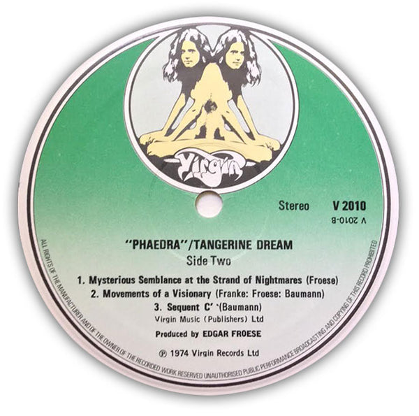 TANGERINE DREAM – Phaedra . LP