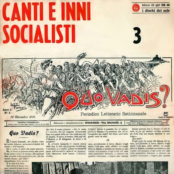 VARIOUS - Canti e Inni Socialisti 3 . 7"