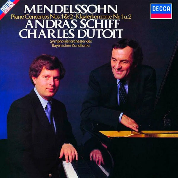 FELIX MENDELSSOHN . Piano Concertos Nos. 1 & 2 . CD