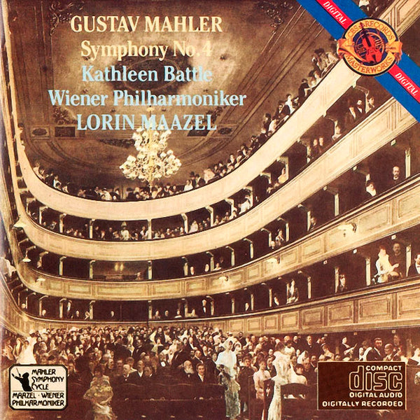 GUSTAV MAHLER - Symphony  No. 4 . CD