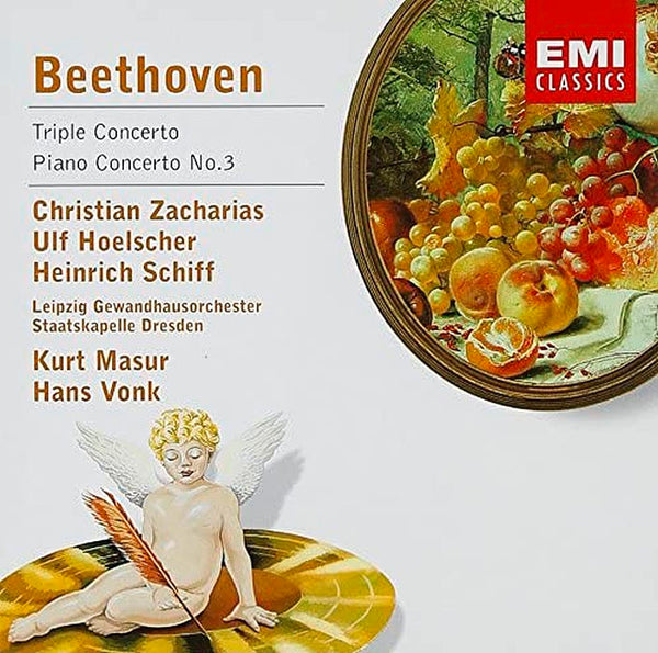 LUDWIG VAN BEETHOVEN - Triple Concerto/Piano Concerto No. 3 . CD