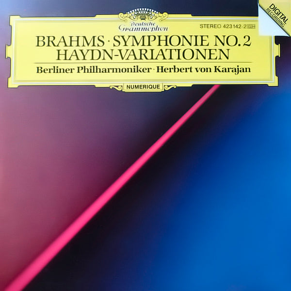 JOHANNES BRAHMS - Symphonie No. 2 / HAYDN - Variationen . CD