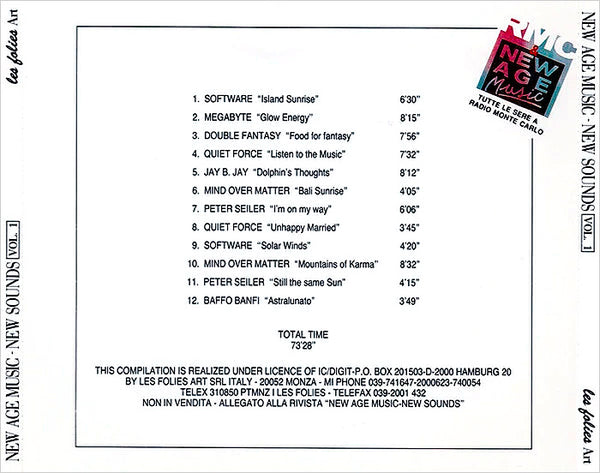 VARIOUS - Innovative Communication Sampler . CD