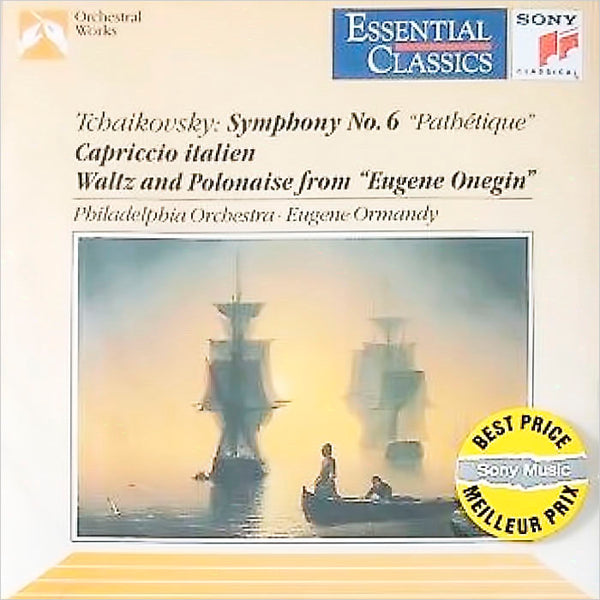 PETER TCHAIKOVSKY - Symphony No. 6 "Pathetique" . CD
