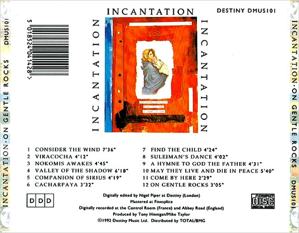 INCANTATION - On Gentle Rocks . CD